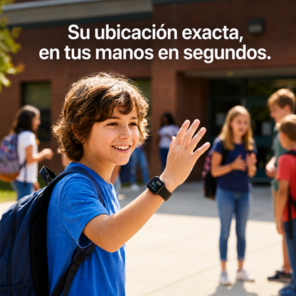 Smartwatch GPS 4G para niños