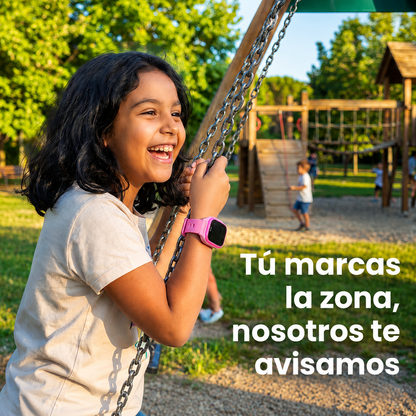 Smartwatch GPS 4G para niños